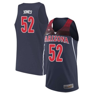 Men's University of Arizona #52 Kory Jones Navy Basketball Jersey 145517-412