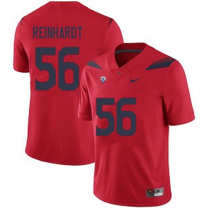 Men's Wildcats #56 Nick Reinhardt Red Alumni Jersey 211969-852