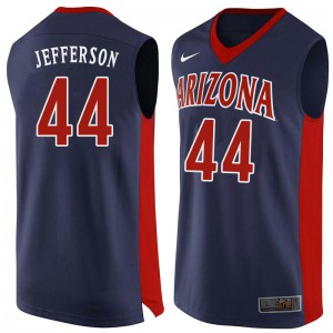 Men Arizona #44 Richard Jefferson Navy Embroidery Jerseys 632924-254