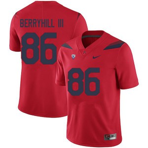 Men University of Arizona #86 Stanley Berryhill III Red Football Jerseys 377553-841