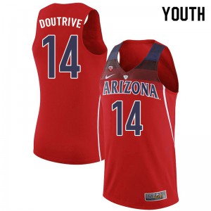 Youth Wildcats #14 Devonaire Doutrive Red Basketball Jersey 989225-848