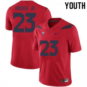 Youth Arizona Wildcats #23 Stevie Rocker Jr. Red NCAA Jersey 277321-199