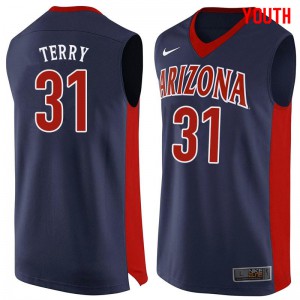 Youth Arizona #31 Jason Terry Navy Player Jerseys 225018-776