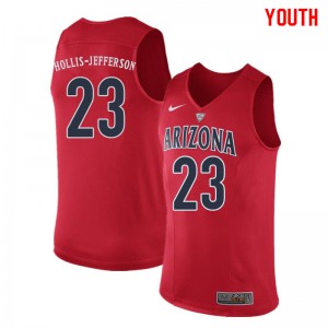 Youth Arizona #23 Rondae Hollis-Jefferson Red Stitch Jerseys 508670-557