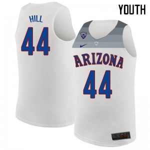 Youth Arizona #44 Solomon Hill White Stitch Jersey 320120-686