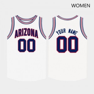 Womens Arizona #00 Custom White Alumni Jerseys 935077-959
